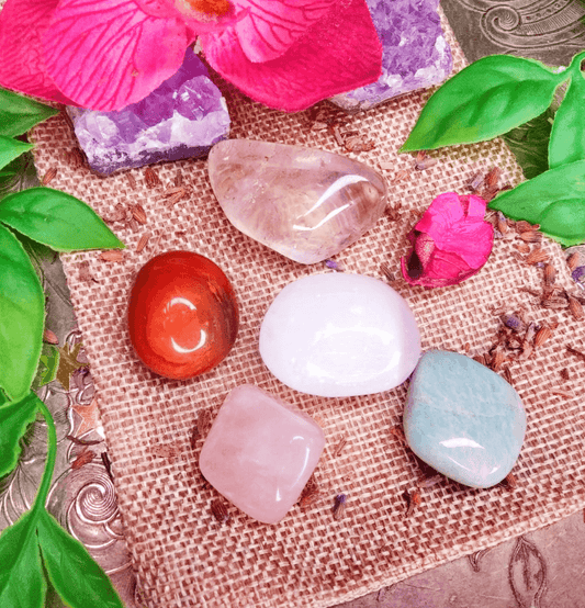 Taurus Zodiac Crystal Healing Set - Spirit and Stardust