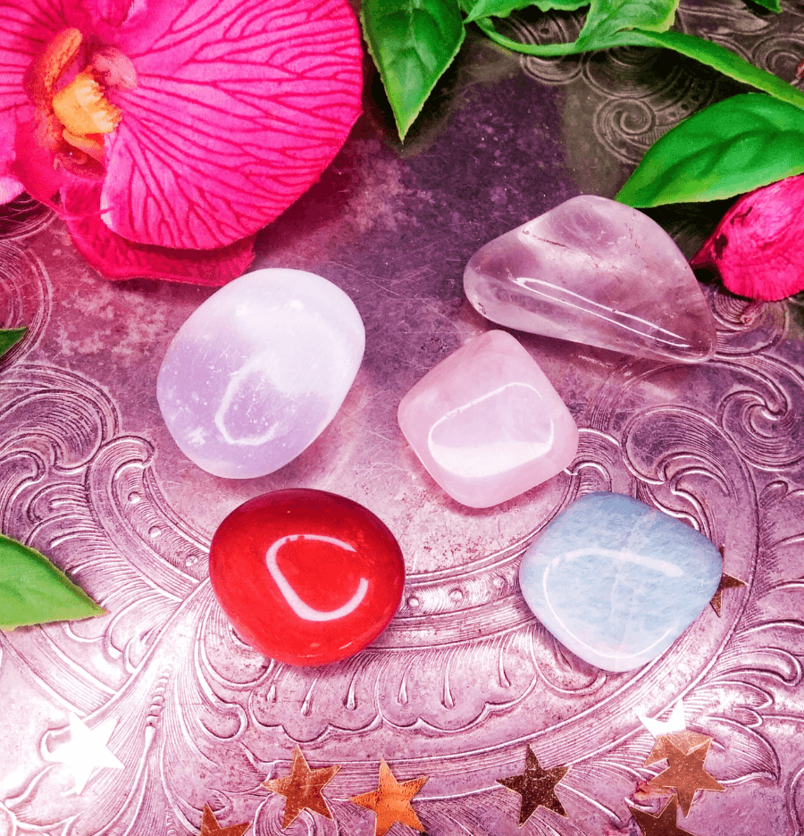 Taurus Zodiac Crystal Healing Set - Spirit and Stardust