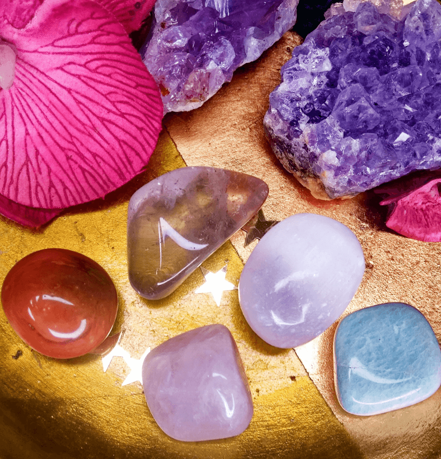 Taurus Zodiac Crystal Healing Set - Spirit and Stardust