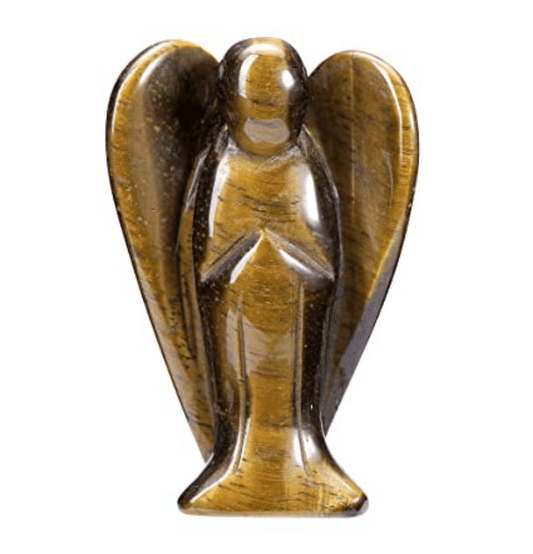 Tiger's Eye Crystal Angel - Spirit and Stardust