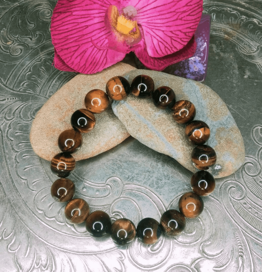 Tiger's Eye Bracelet For Courage - Spirit and Stardust