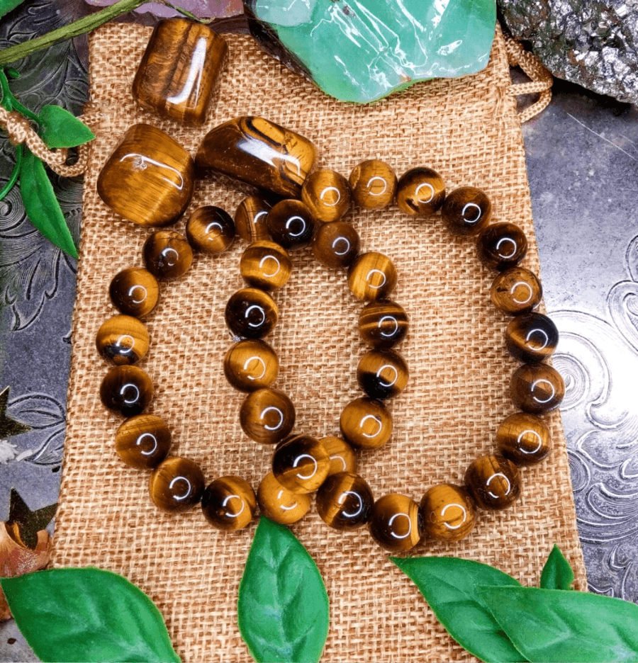Tiger's Eye Bracelet For Courage - Spirit and Stardust