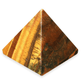 Tiger's Eye Crystal Pyramid - Spirit and Stardust