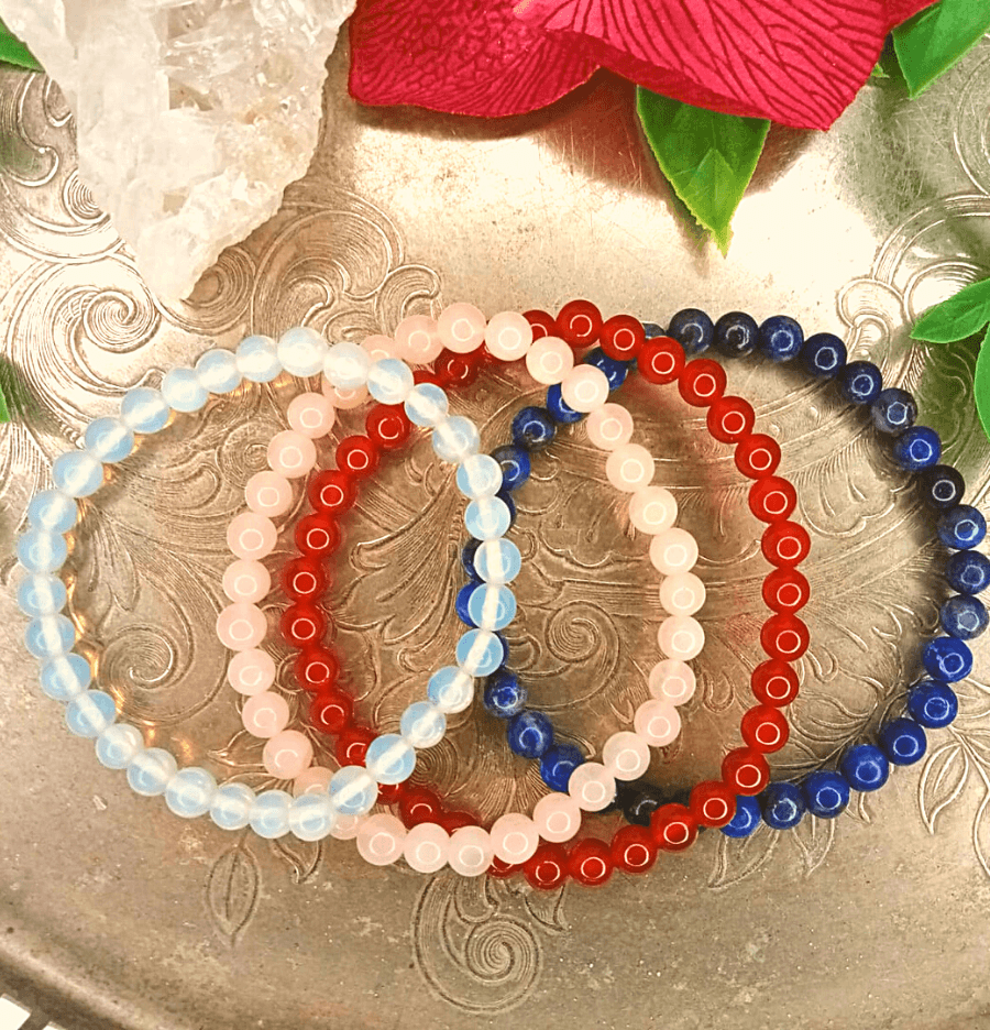Trauma Healing Energy Bracelet Set - Spirit and Stardust