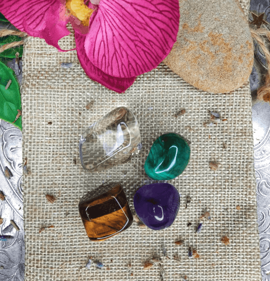 Travel Protection Crystal Healing Set - Spirit and Stardust
