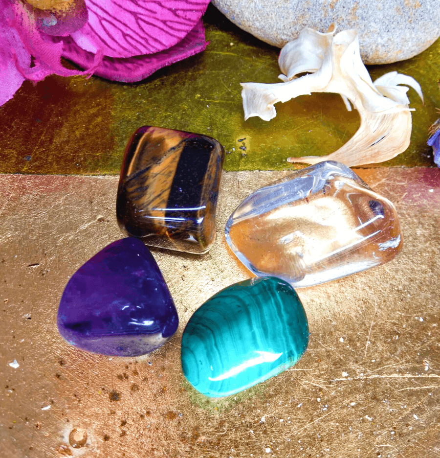 Travel Protection Crystal Healing Set - Spirit and Stardust