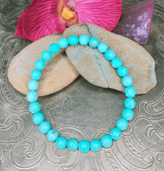 Turquoise Bracelet For Renewal (6mm Beads) - Spirit and Stardust