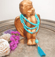 Turquoise Crystal Mala Bead Necklace - Spirit and Stardust