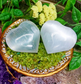 White Selenite Heart (70mm)