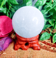 White Selenite Crystal Sphere - Spirit and Stardust