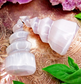 White Selenite Spiral Tower