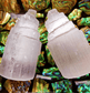White Selenite Tower (10cm) - Spirit and Stardust